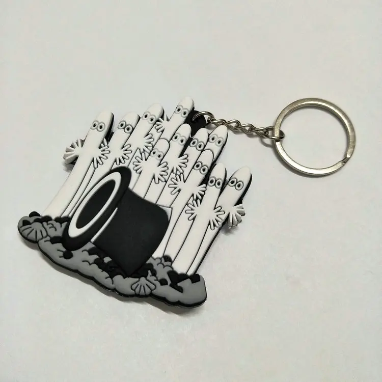 Anime Spirited Away/Ogino Chihiro/No Face Man Cartoon Keychain Anime Spirited Away/Ogino Chihiro/No Face Man Cartoon Keychain