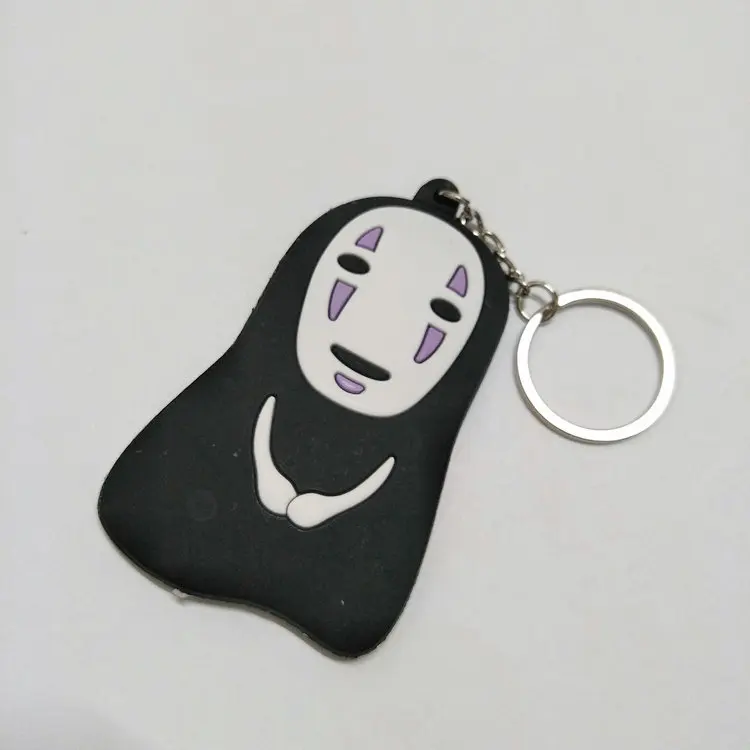 Anime Spirited Away/Ogino Chihiro/No Face Man Cartoon Keychain Anime Spirited Away/Ogino Chihiro/No Face Man Cartoon Keychain