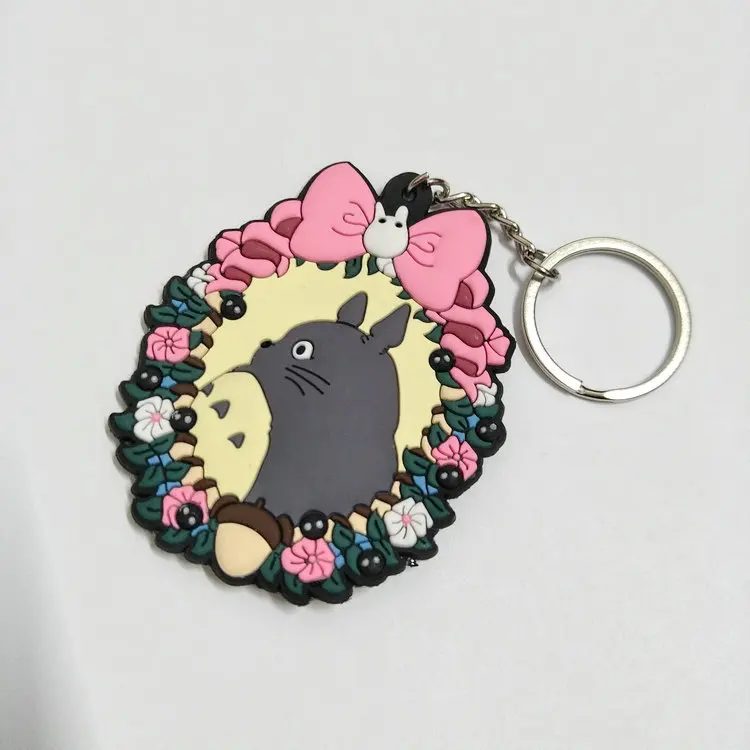 Anime Spirited Away/Ogino Chihiro/No Face Man Cartoon Keychain Anime Spirited Away/Ogino Chihiro/No Face Man Cartoon Keychain