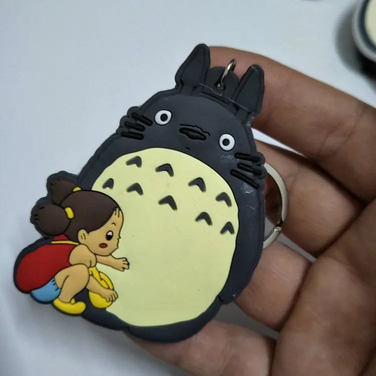 Anime Spirited Away/Ogino Chihiro/No Face Man Cartoon Keychain Anime Spirited Away/Ogino Chihiro/No Face Man Cartoon Keychain