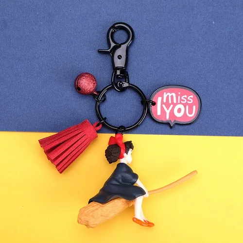 Anime Kiki's Delivery Service Cartoon Keychains Anime Kiki's Delivery Service Cartoon Keychains