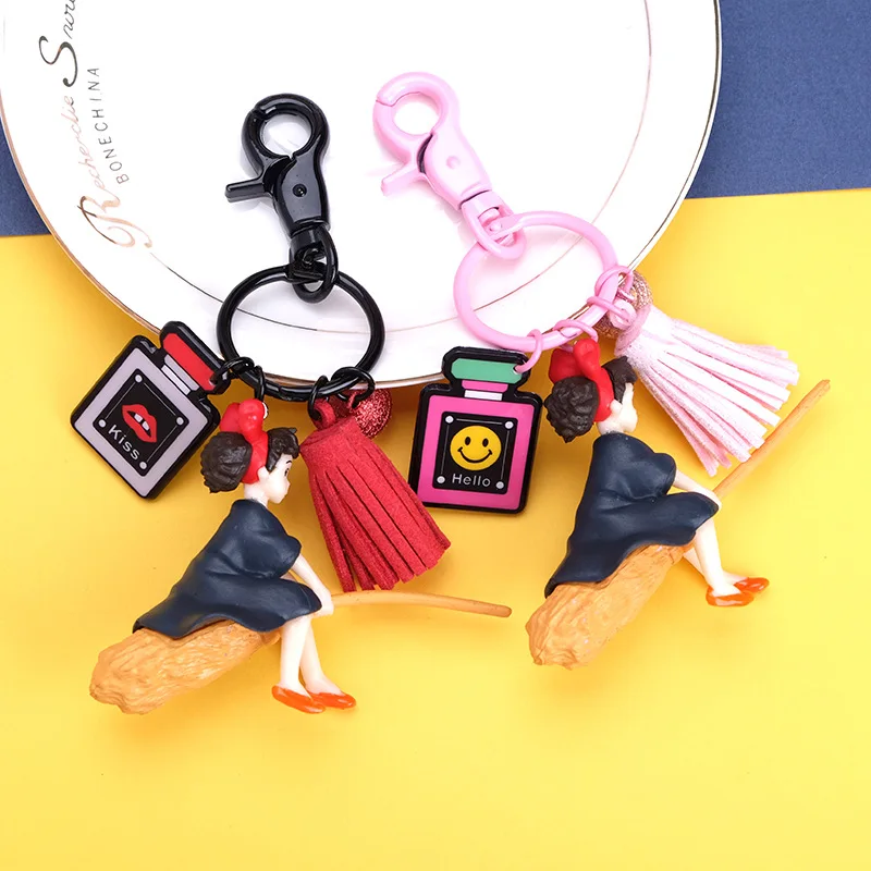 Anime Kiki's Delivery Service Cartoon Keychains Anime Kiki's Delivery Service Cartoon Keychains