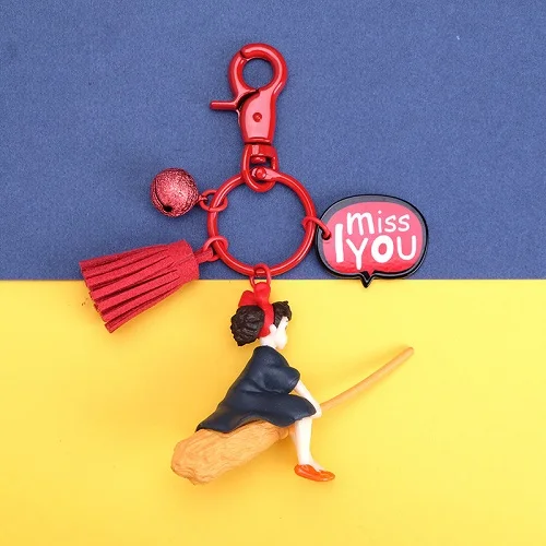 Anime Kiki's Delivery Service Cartoon Keychains Anime Kiki's Delivery Service Cartoon Keychains