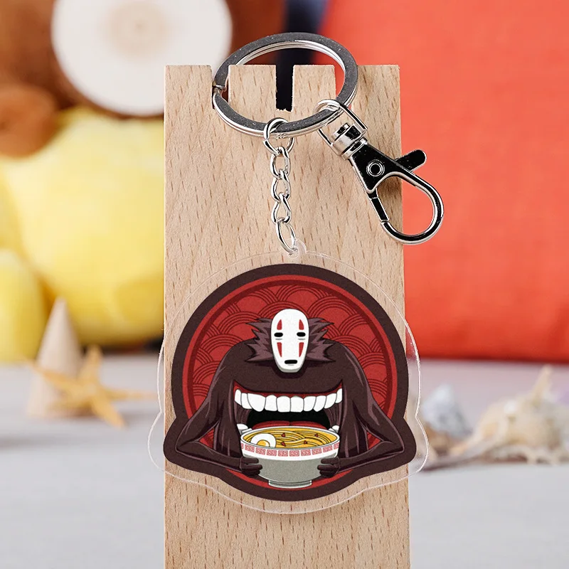 No Face Man Spirited Away Anime Keychain