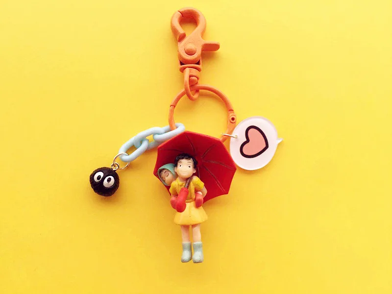 Ponyo Movie Character Doll Keychain Pendant