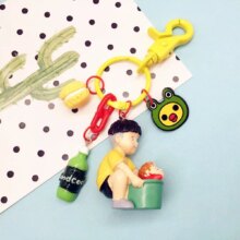 Ponyo Movie Character Doll Keychain Pendant Ponyo Movie Character Doll Keychain Pendant