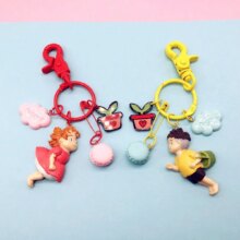 Ponyo Movie Character Doll Keychain Pendant Ponyo Movie Character Doll Keychain Pendant