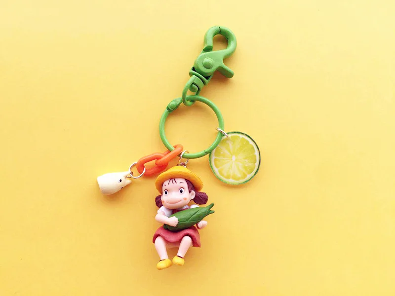 Ponyo Movie Character Doll Keychain Pendant