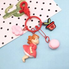 Ponyo Movie Character Doll Keychain Pendant Ponyo Movie Character Doll Keychain Pendant