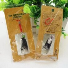 Ghibli Studio Hayao Miyazaki Away No Face Man Anime Doll Keychain Ghibli Studio Hayao Miyazaki Away No Face Man Anime Doll Keychain