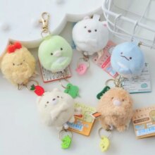 Kawaii Cartoon Sumikko Plush Toy Keychain Kawaii Cartoon Sumikko Plush Toy Keychain