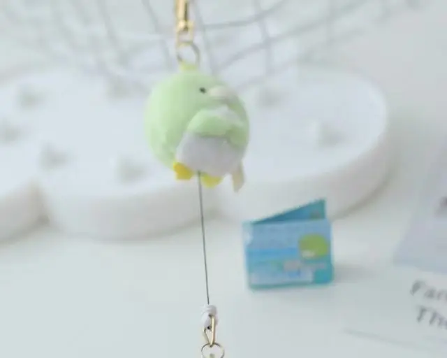 Kawaii Cartoon Sumikko Plush Toy Keychain Kawaii Cartoon Sumikko Plush Toy Keychain