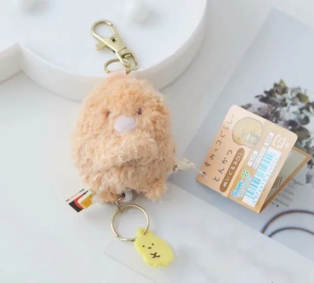 Kawaii Cartoon Sumikko Plush Toy Keychain Kawaii Cartoon Sumikko Plush Toy Keychain