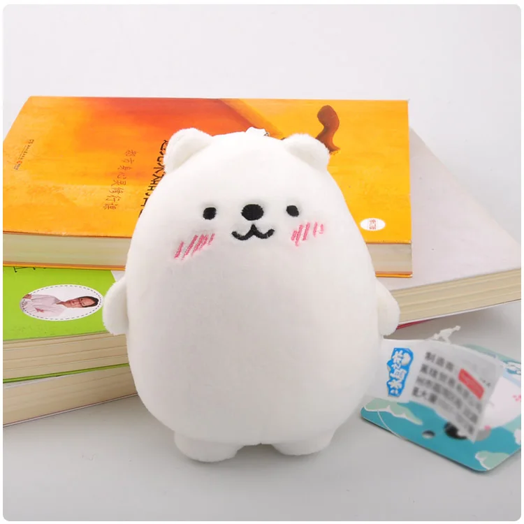 Anime Penguin & Bear Cartoon Plush Doll Keychain