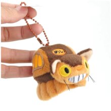 Anime My Neighbor Totoro Bus Soft Stuffed Keychain Pendant Anime My Neighbor Totoro Bus Soft Stuffed Keychain Pendant