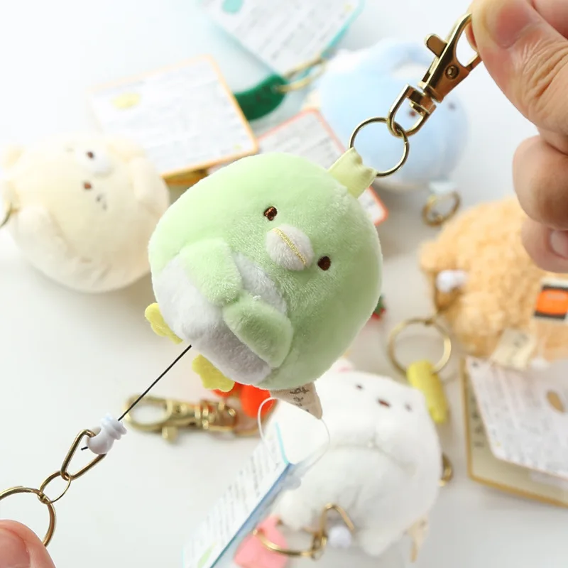 Kawaii Anime Sumikko Gurashi Plush Toys Keychain