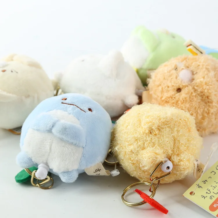 Kawaii Anime Sumikko Gurashi Plush Toys Keychain