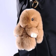Kawaii Rabbit Fur Plush Toy Keychain Kawaii Rabbit Fur Plush Toy Keychain