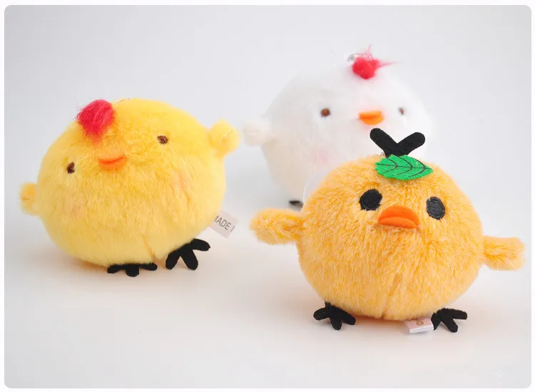 Cartoon Little Chicken Soft Stuffed Keychain
