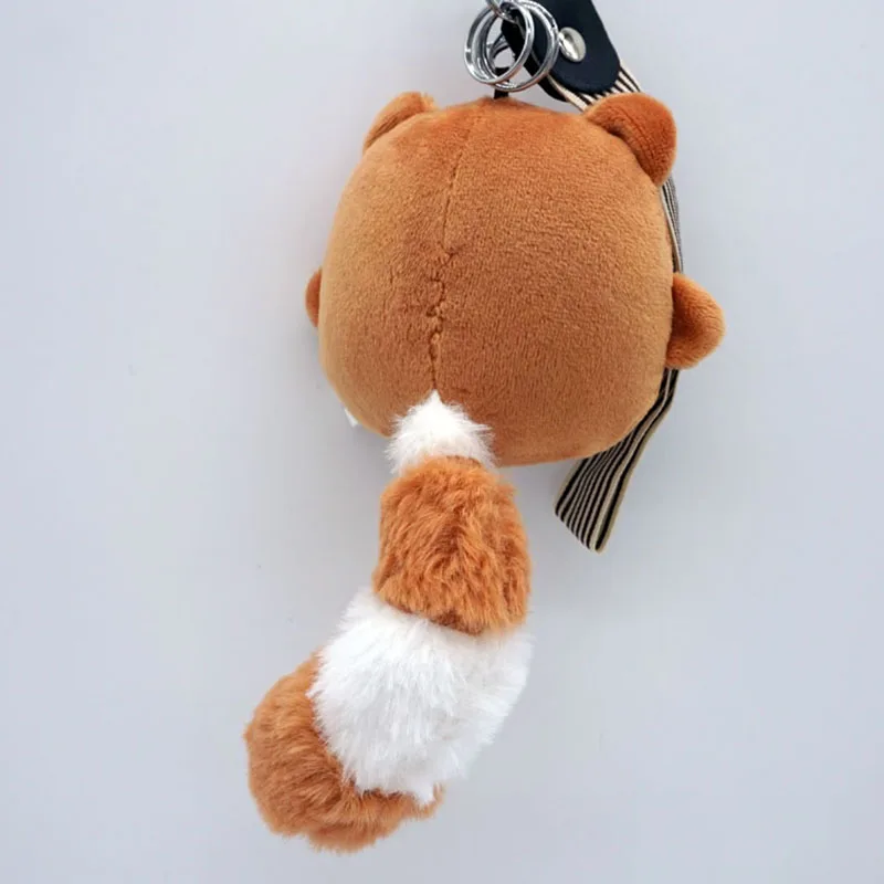 Animal Bear Cartoon Plush Toy Keychain With Big Tail Pendant Animal Bear Cartoon Plush Toy Keychain With Big Tail Pendant