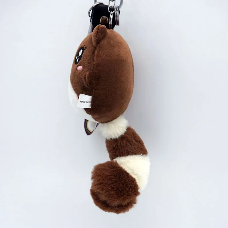 Animal Bear Cartoon Plush Toy Keychain With Big Tail Pendant Animal Bear Cartoon Plush Toy Keychain With Big Tail Pendant