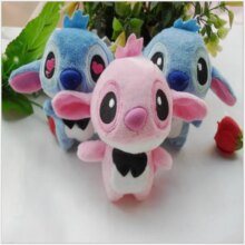 Lilo Stitch Cartoon Doll Stuffed Keychain Lilo Stitch Cartoon Doll Stuffed Keychain