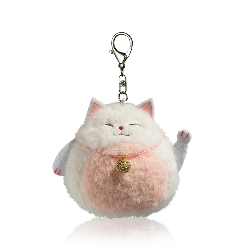 Cat Cartoon Plush Toys Keychain Bag Pendant