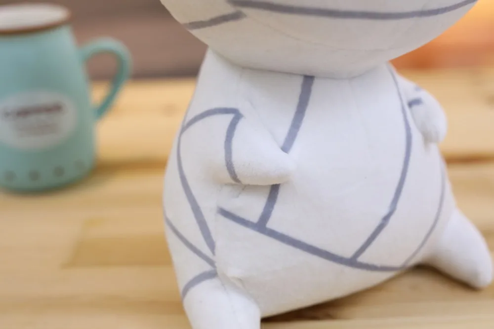 Anime Mummy Design Plush Toy Keychain With Pendent