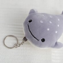 Kawaii Whale Shark Shape Soft Stuffed Toy Keychain Pendant Kawaii Whale Shark Shape Soft Stuffed Toy Keychain Pendant