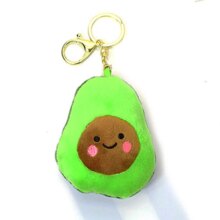 Avocado Brooch Fruit Stuffed Kawaii Keychain Toys For Kids Avocado Brooch Fruit Stuffed Kawaii Keychain Toys For Kids