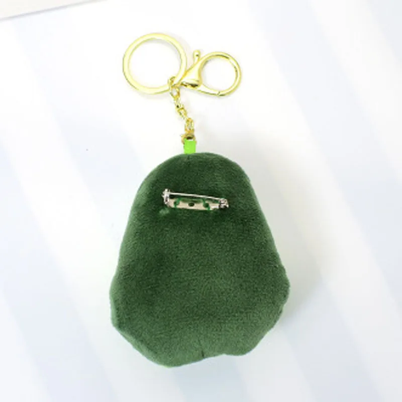 Avocado Brooch Fruit Stuffed Kawaii Keychain Toys For Kids