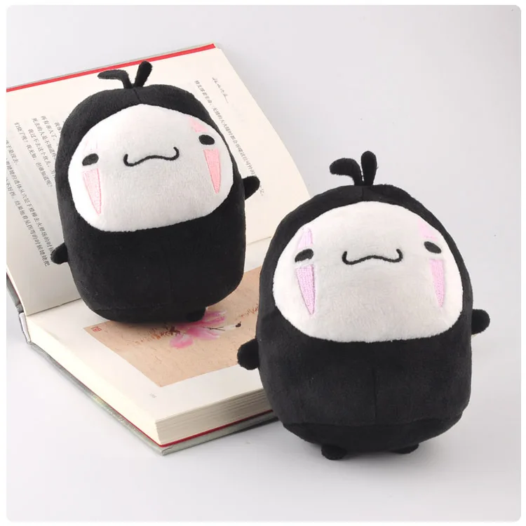 Anime Totoro Spirited Away No Face Man Stuffed Keychain