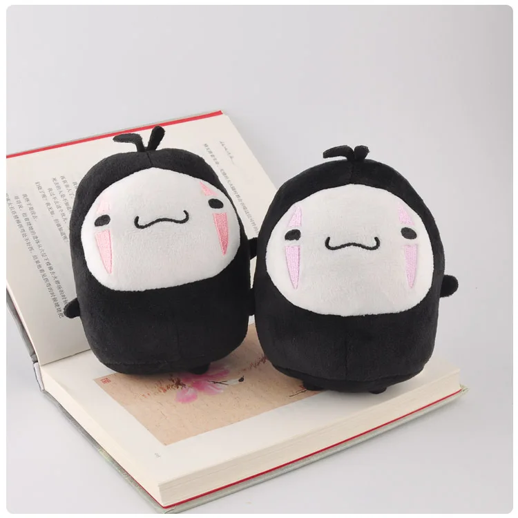 Anime Totoro Spirited Away No Face Man Stuffed Keychain