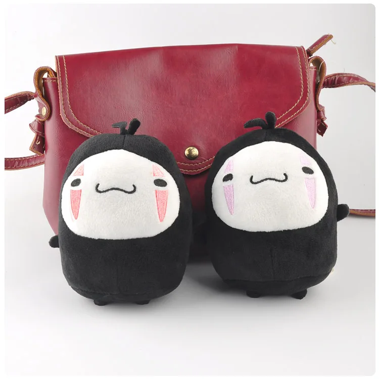 Anime Totoro Spirited Away No Face Man Stuffed Keychain