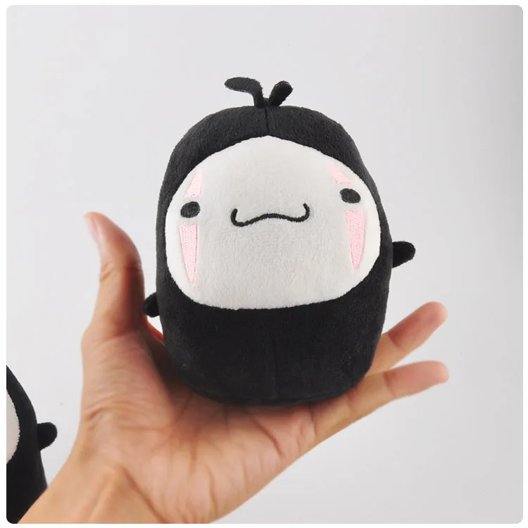 Anime Totoro Spirited Away No Face Man Stuffed Keychain