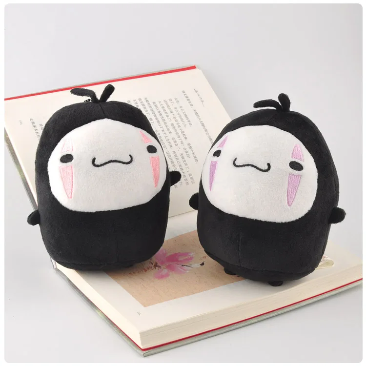 Anime Totoro Spirited Away No Face Man Stuffed Keychain