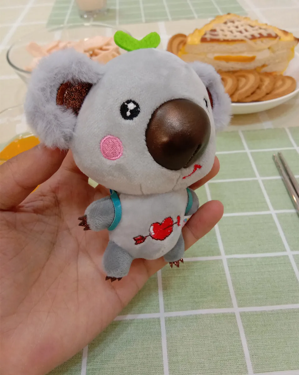 Kawaii Mini Fluffy Koala Stuffed Keychain Toys For Kids Kawaii Mini Fluffy Koala Stuffed Keychain Toys For Kids