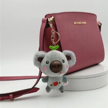 Kawaii Mini Fluffy Koala Stuffed Keychain Toys For Kids Kawaii Mini Fluffy Koala Stuffed Keychain Toys For Kids