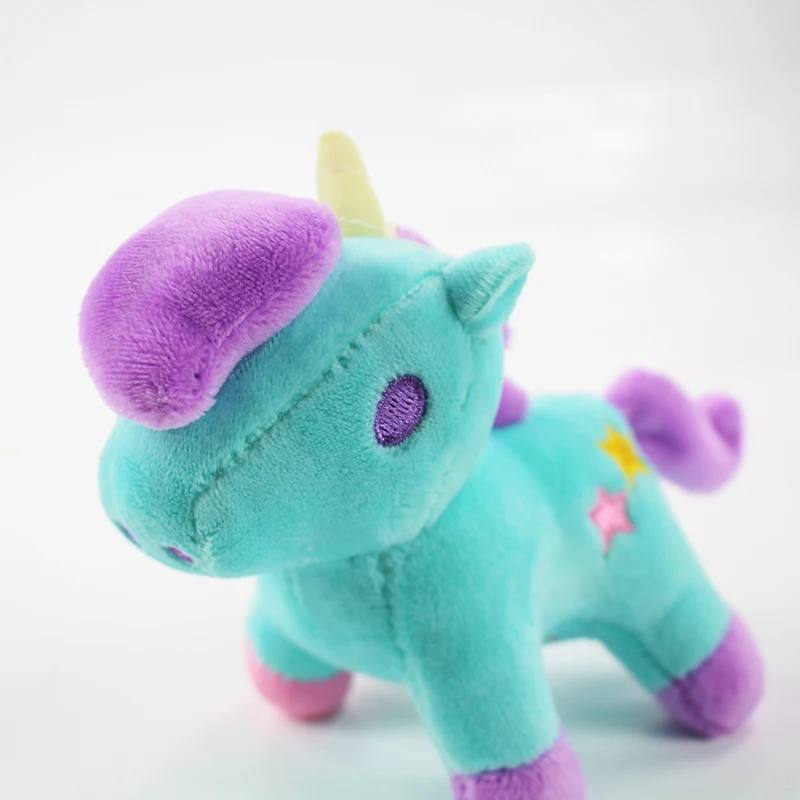 Anime Little Twin Star Unicorn Soft Stuffed Keychain Toy For Kids