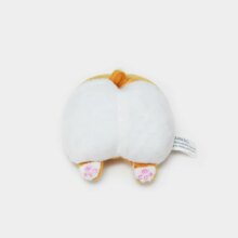 Kawaii Corgi And Cheese Cat Bottom Stuffed Keychain Toys For Children Kawaii Corgi And Cheese Cat Bottom Stuffed Keychain Toys For Children