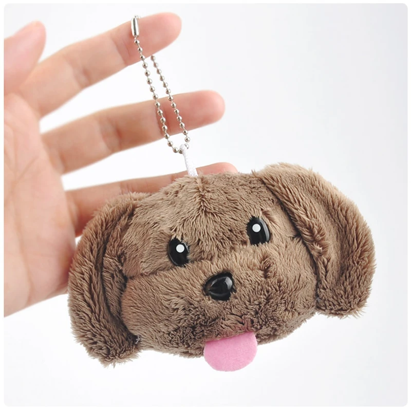 Kawaii Dog Soft Stuffed Toy Keychain