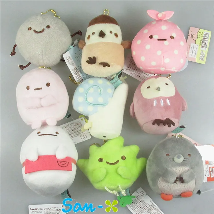Kawaii Cartoon Sumikko Gurashi Stuffed Toy Keychain Pendant