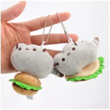 Burger Ice Cream Biscuits Style Cat Plush Toy Pendant Burger Ice Cream Biscuits Style Cat Plush Toy Pendant
