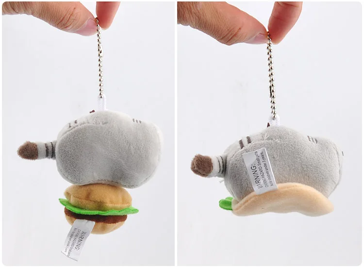Burger Ice Cream Biscuits Style Cat Plush Toy Pendant Burger Ice Cream Biscuits Style Cat Plush Toy Pendant