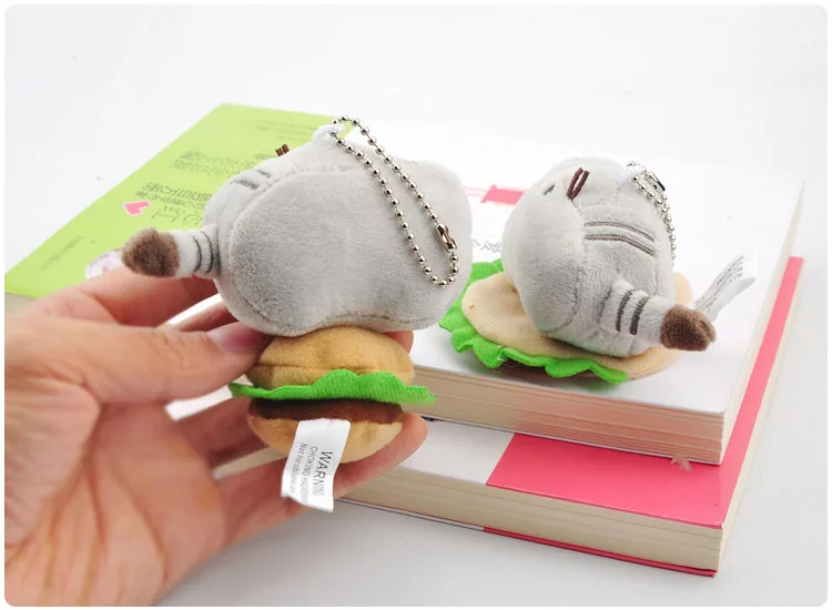 Burger Ice Cream Biscuits Style Cat Plush Toy Pendant Burger Ice Cream Biscuits Style Cat Plush Toy Pendant