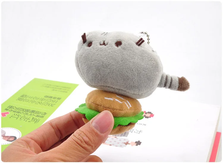 Burger Ice Cream Biscuits Style Cat Plush Toy Pendant Burger Ice Cream Biscuits Style Cat Plush Toy Pendant