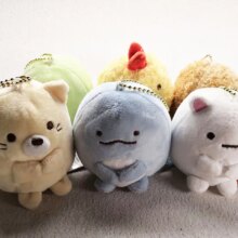 San-X Sumikkogurashi Cartoon Stuffed Plush Toy Keychain San-X Sumikkogurashi Cartoon Stuffed Plush Toy Keychain