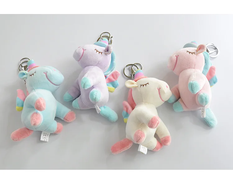 Small Pegasus Unicorn Plush Toy Pendant