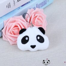 Kawaii Panda Bear Pompom Toy Keychain Kawaii Panda Bear Pompom Toy Keychain