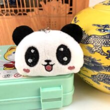 Kawaii Panda Bear Pompom Toy Keychain Kawaii Panda Bear Pompom Toy Keychain